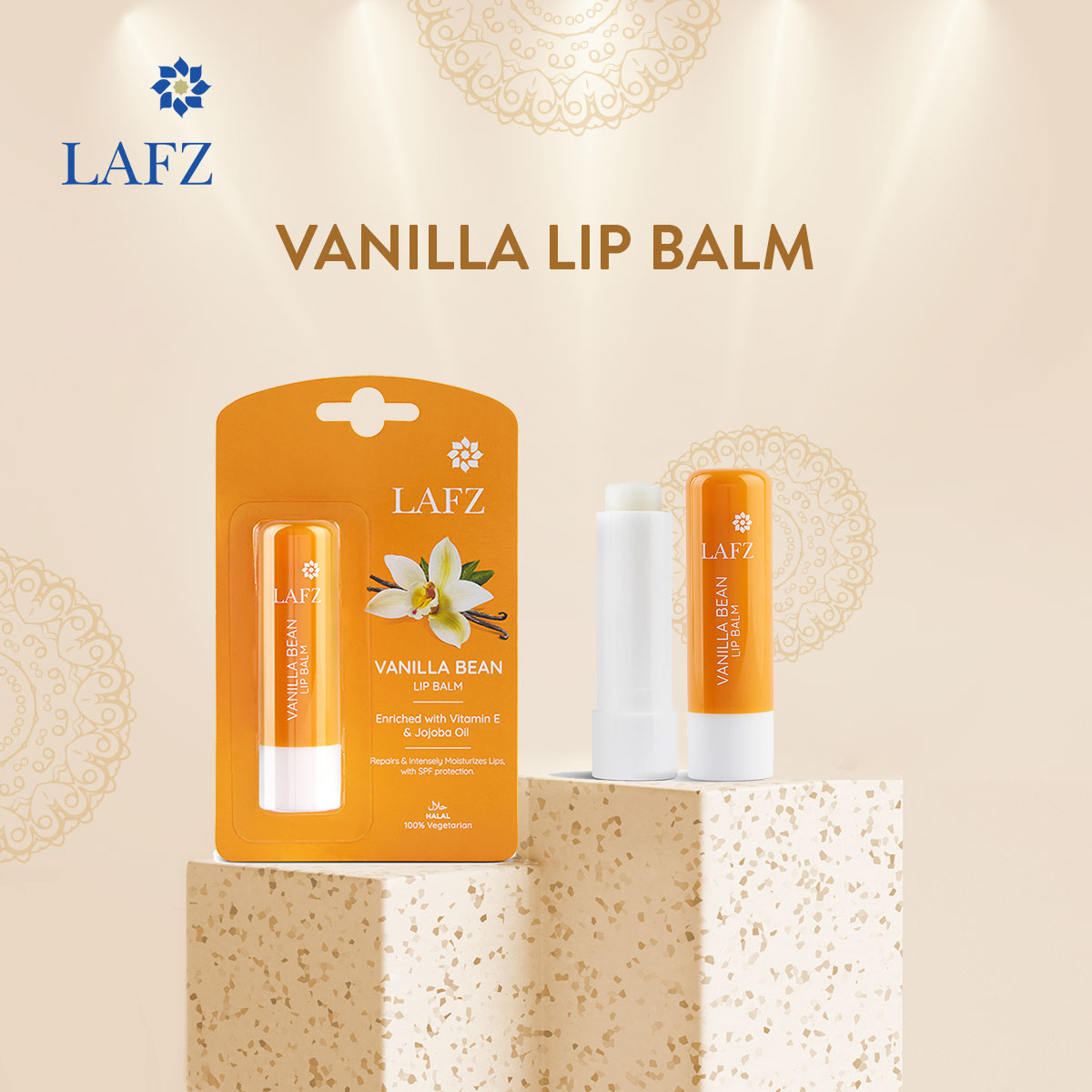 Lafz Vanilla Lip Balm 4.5gm